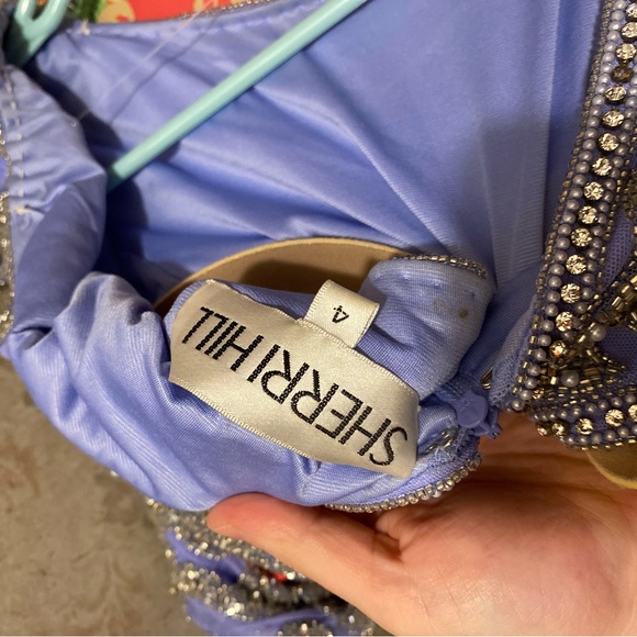 Long sleeve Sherri Hill prom dress - Picture 5 of 5